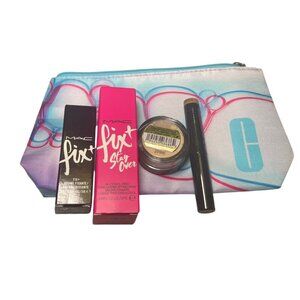 MAC Fix+ & Laura Mercier Set w/ Clinique Bag - Setting Sprays, Powder, Eye Stick